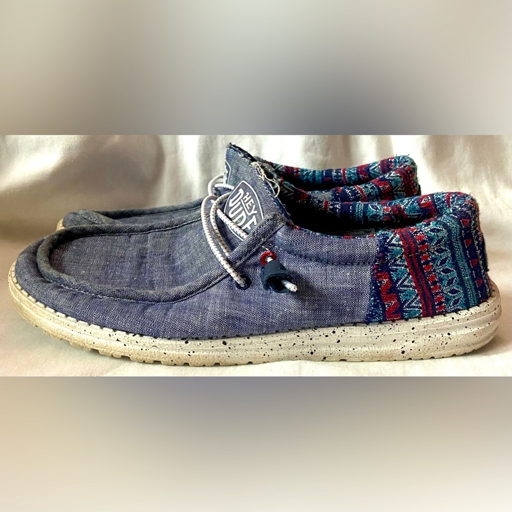 Hey Dude Men's Wally Funk Tribe Shoes Comfortable Lightweight Slip On US M9 /W11